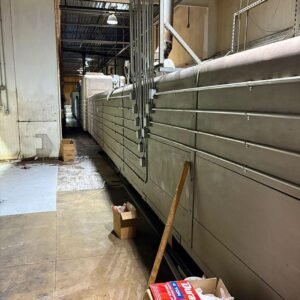 Used 3 Zone 200 Foot Baking Oven - Ready to be removed