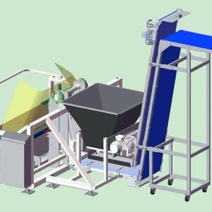 BME Dough Dump, Chunking and Feed System